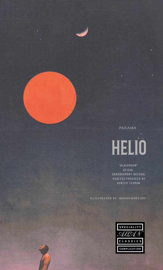 【Coming soon！！】パナマ /ブラックムーン” Helio ”　ゲイシャ・ダークルームドライナチュラル(14g~)